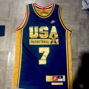 Nike Larry bird USA dream team authentic jersey